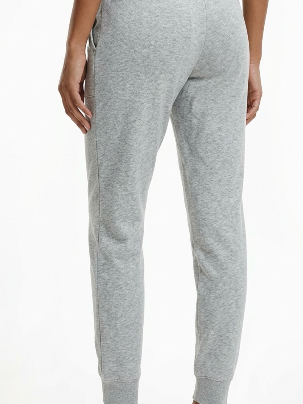 Calvin Klein Light Gray Logo-Waist Jogger Pants - Picture 6 of 12